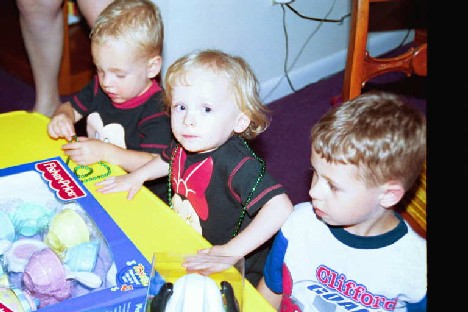 Beads, boys and a tea party! I'm surrounded!