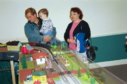 The Joy of children & model trains.