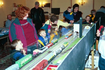 The Joy of children & model trains.