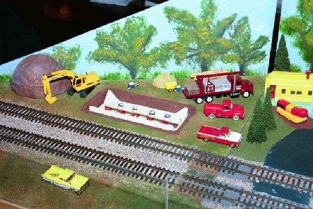 Scenes around the layout.