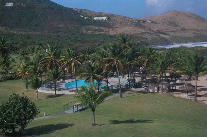 OVERLOOKING OUR POOL